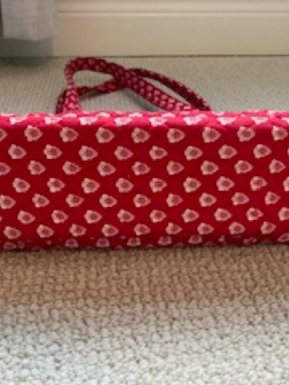 Vera Bradley Original Vera Red Tote